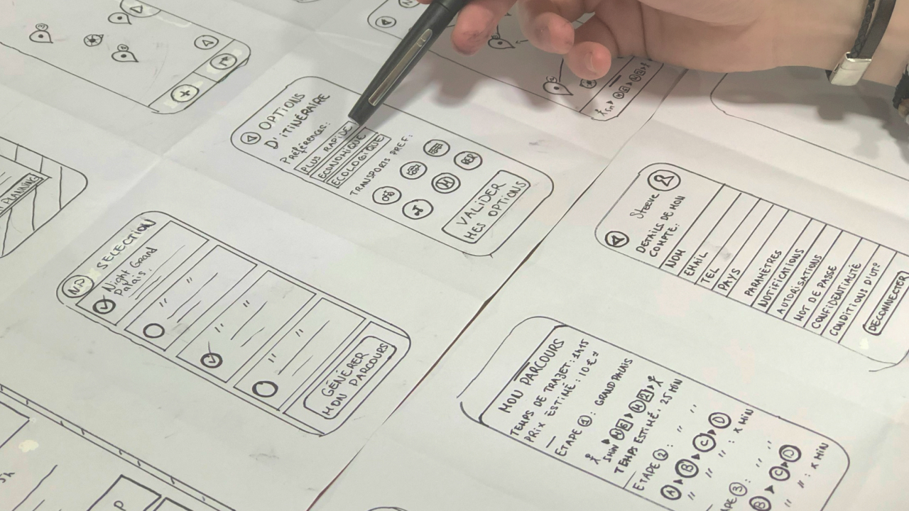 WEBデザイン制作のイメージ画像。